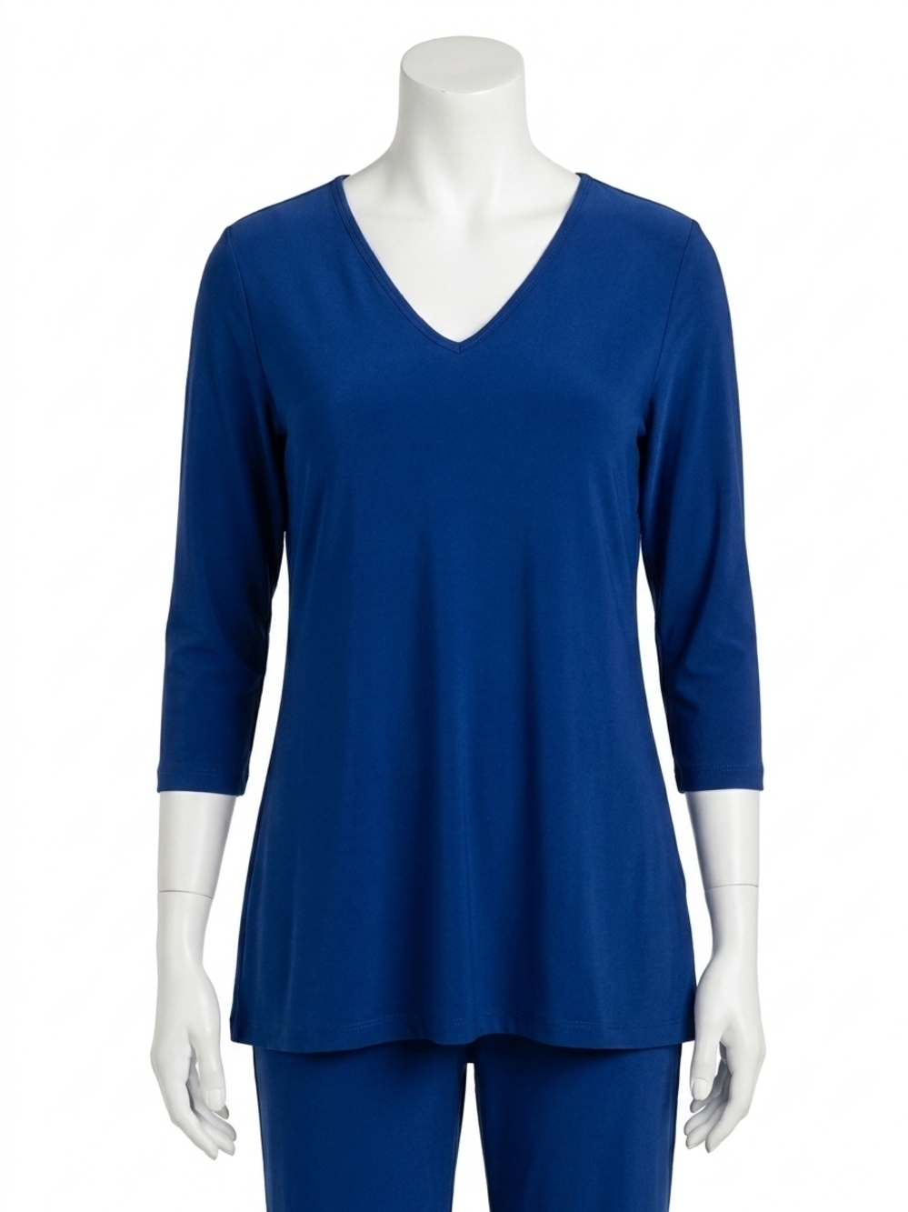 NEW SYMPLI nu ideal v-neck tunic top in twilight